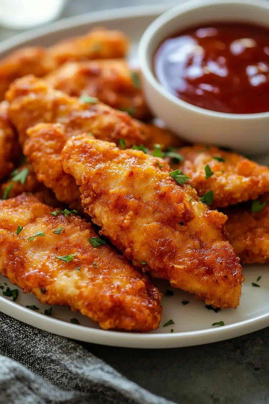 Crispy Chicken Tenders Recipe Delight