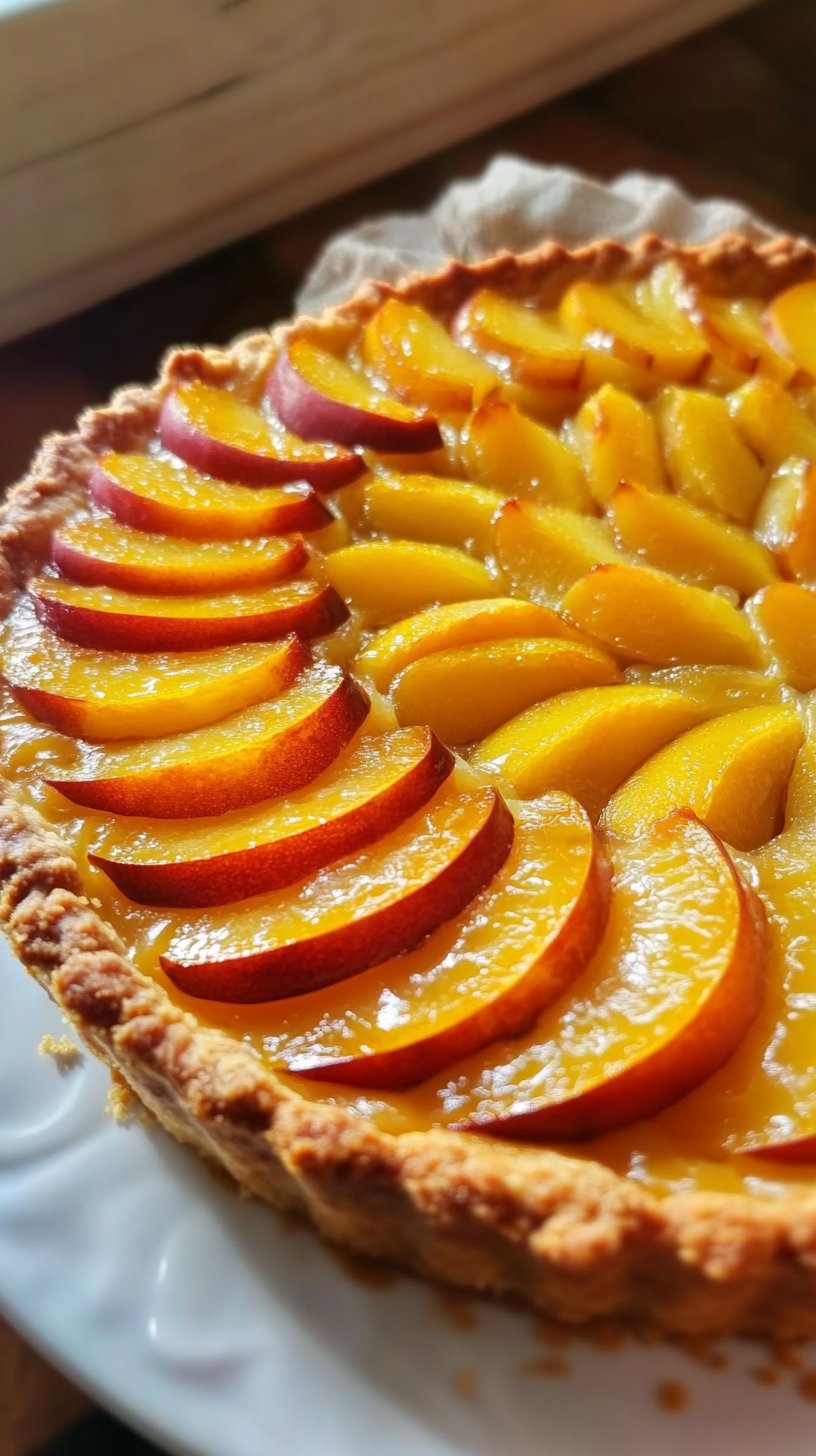 Delectable Nectarine Tart Recipe Delight