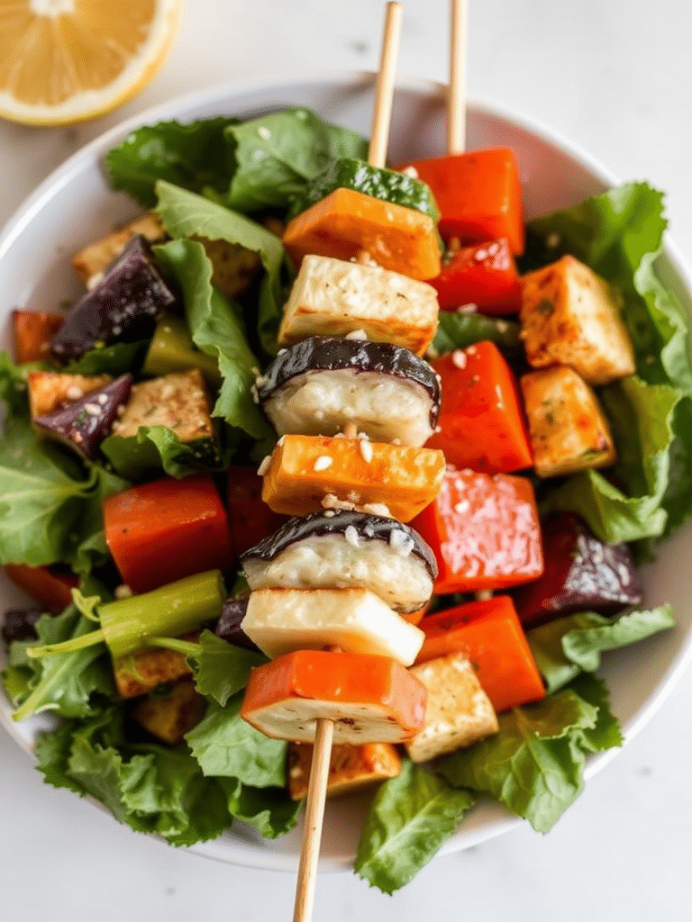 Delicious Veggie Skewers Recipe Ideas