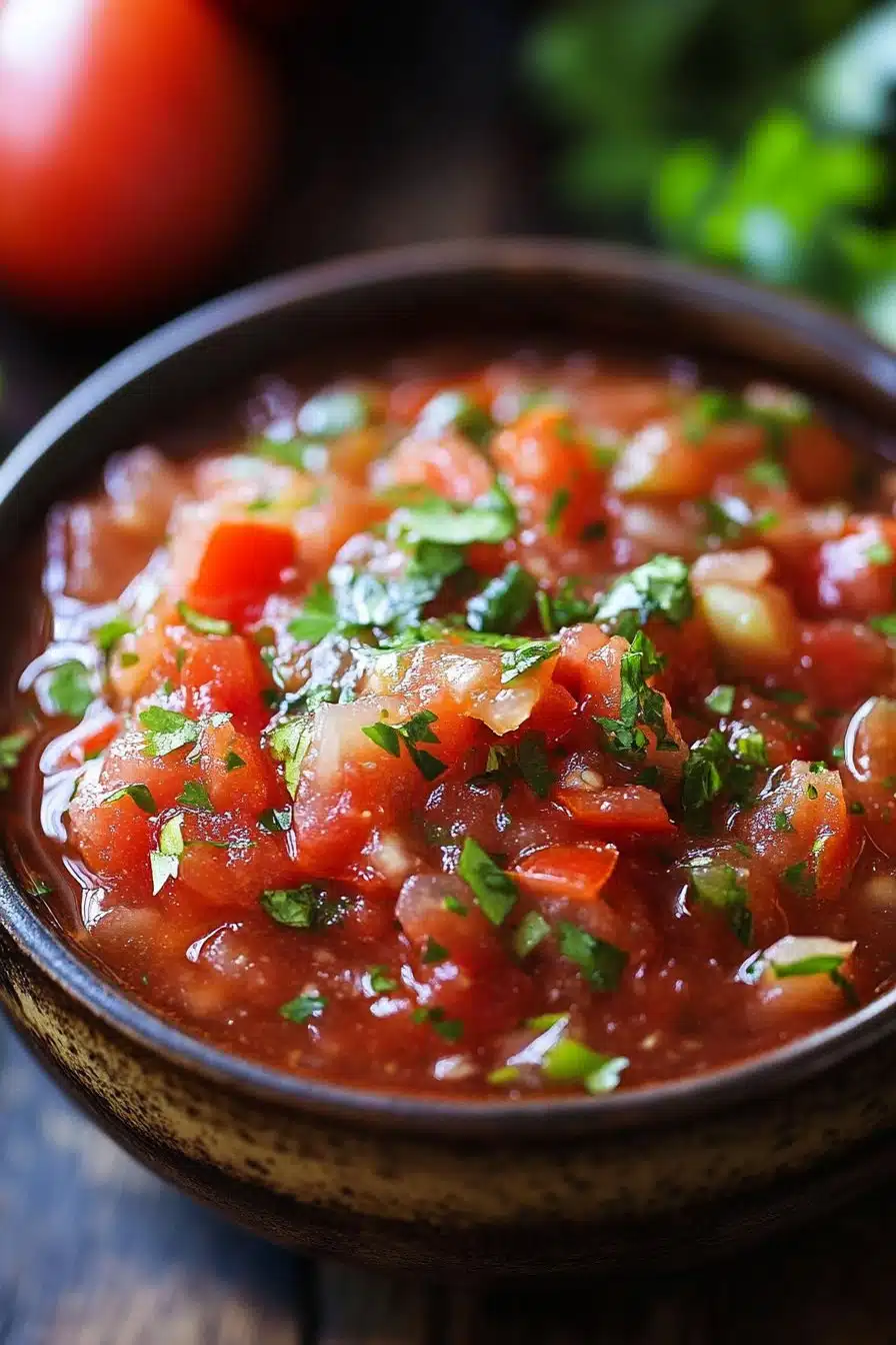 Fresh Tomato Salsa Recipe Easy and Delicious