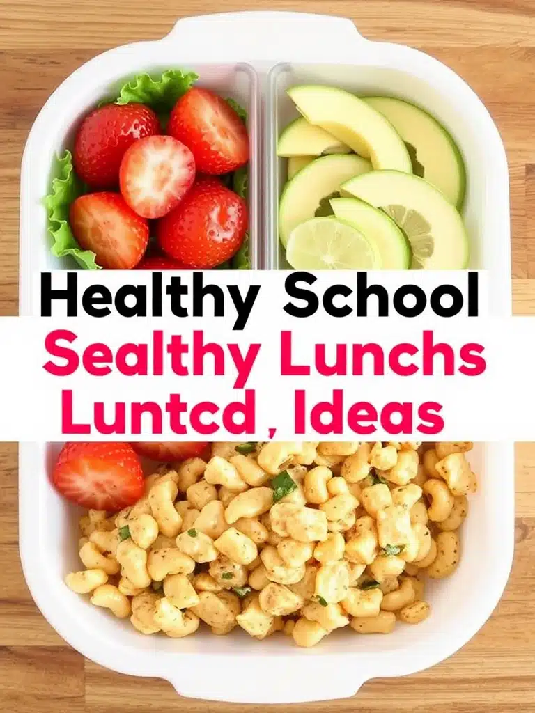 Healthy School Lunches Ideas Kids Love