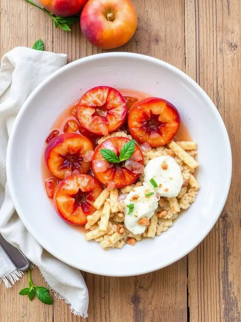 Juicy Nectarine Recipes: Sweet and Savory Ideas