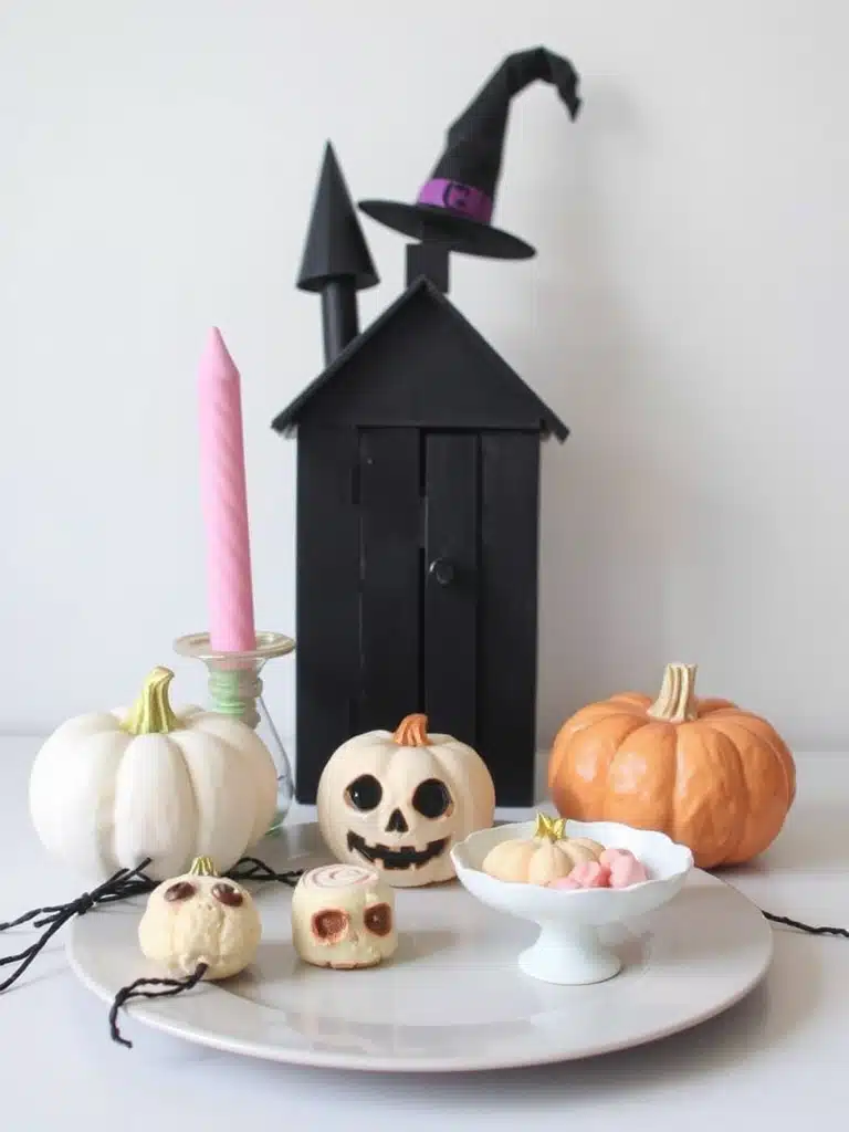 Pastel Halloween Decor Ideas for a Stylish Spook