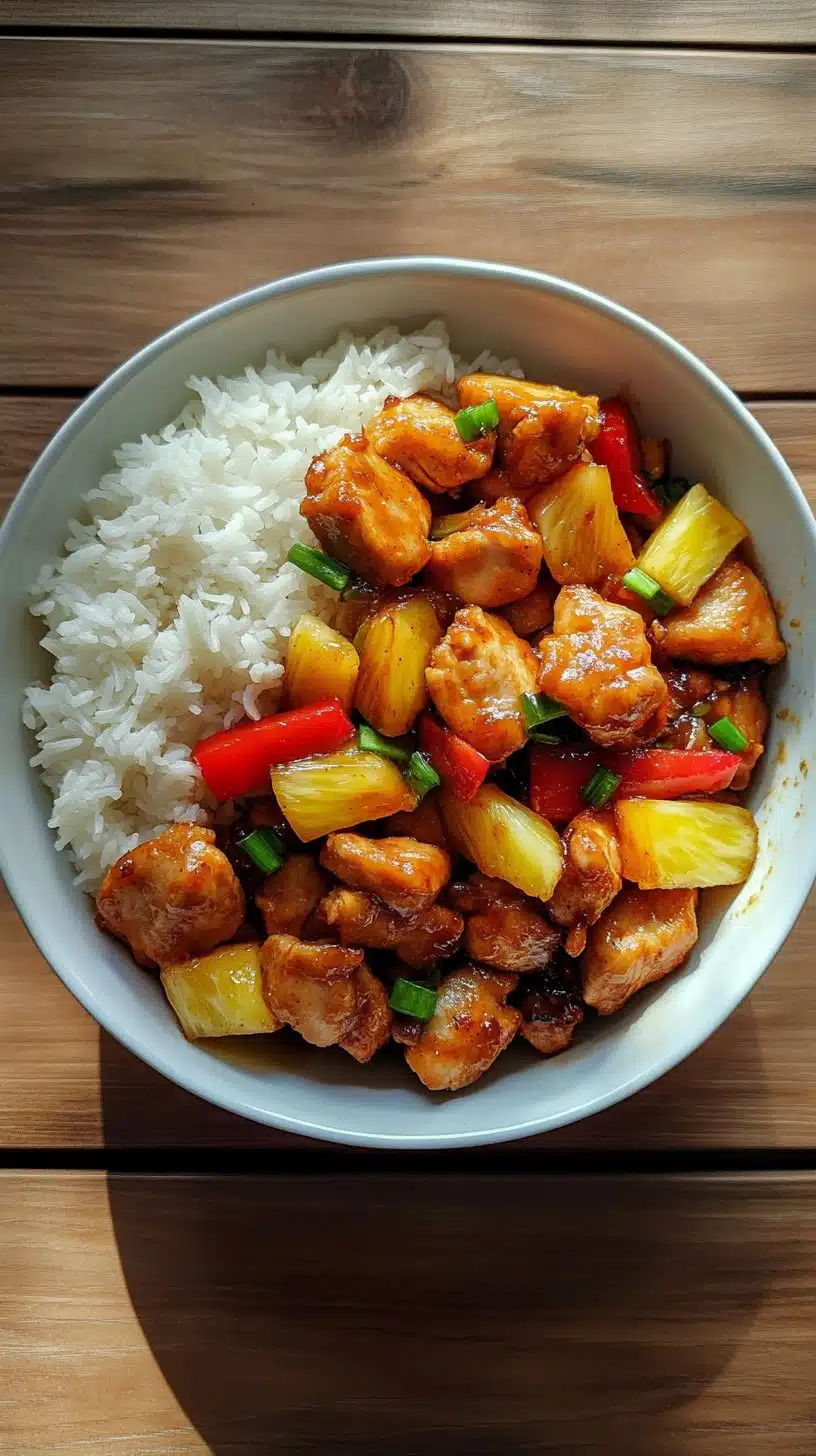 Pineapple Chicken Stir-Fry Recipe Delight
