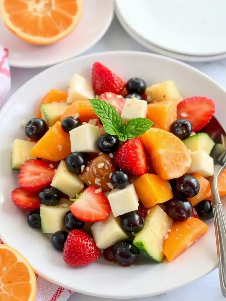 Tasty Summer Fruit Salad Delight Recipe