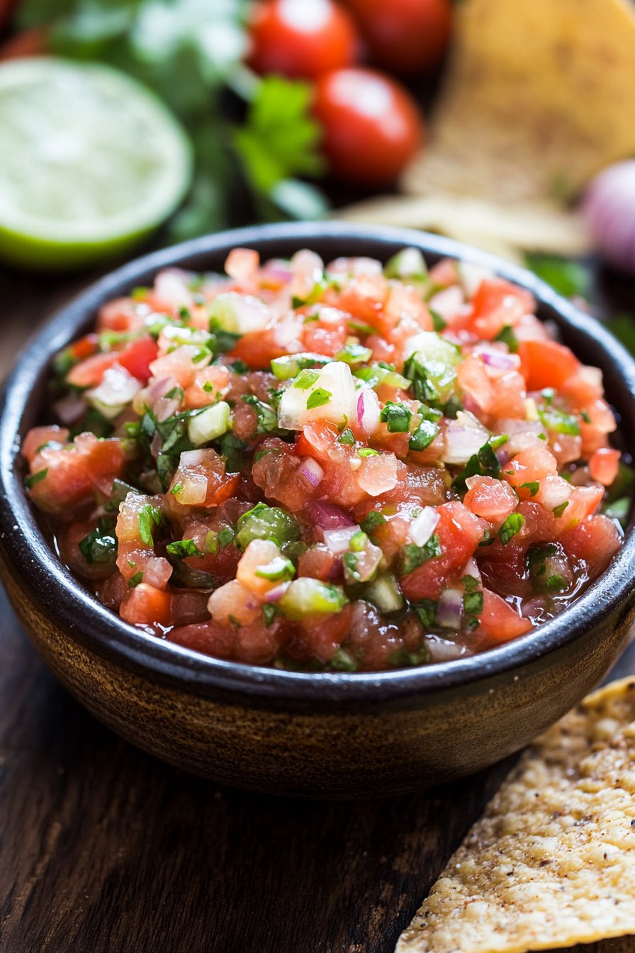 Zesty Fresh Salsa Recipe for Party Favorites