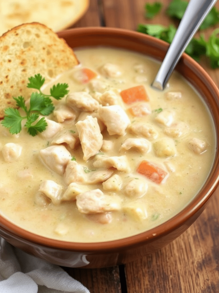 Creamy White Chicken Chili Recipe Delight