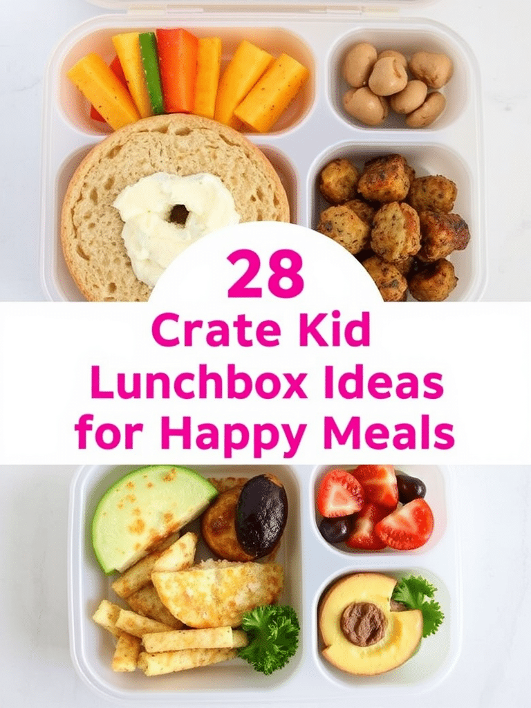 Creative Kid Lunchbox Ideas for Happy Meals