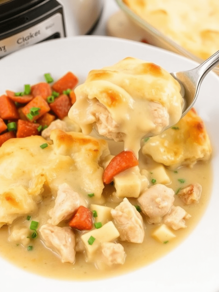 Crockpot Chicken Pot Pie Recipe Delight