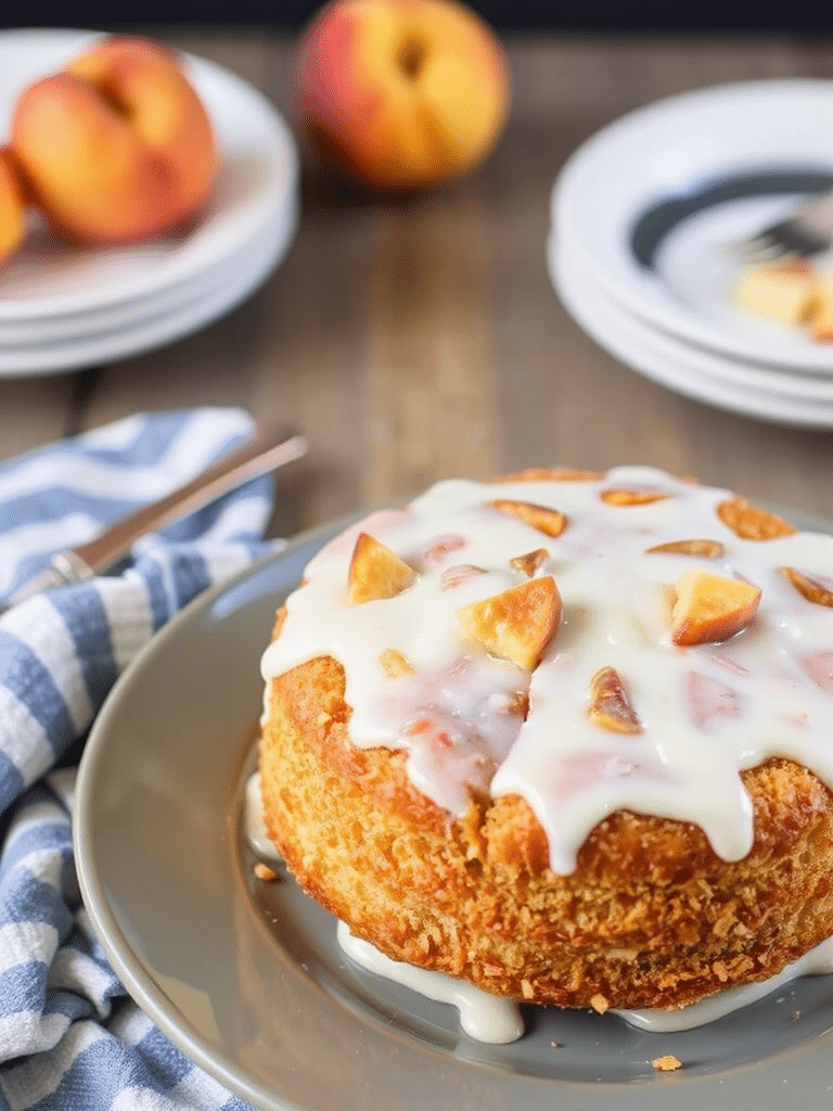 Delicious Peach Cake Recipe Easy Baking Guide