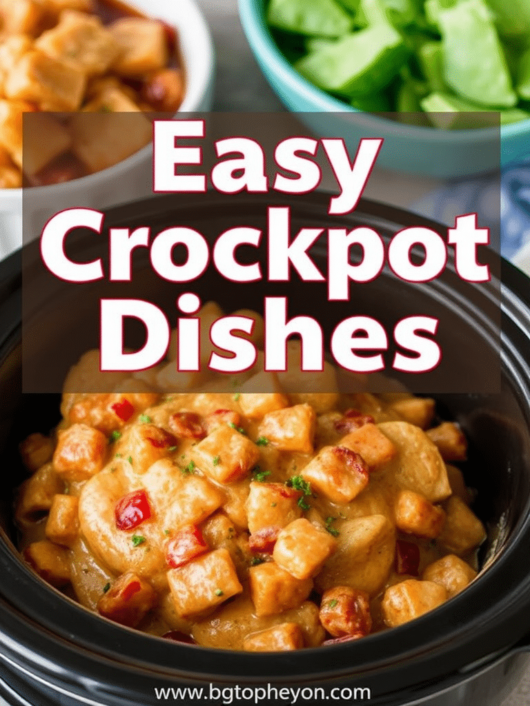 Easy Crockpot Dishes for Tasty Meals