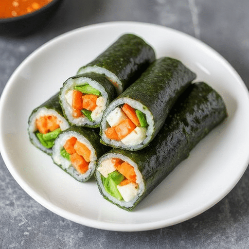 Easy Seaweed Snack Sushi Rolls Recipe Perfect for Healthy Snacks