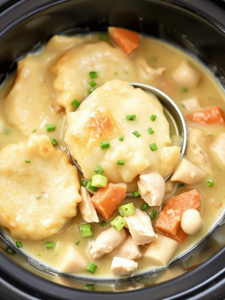 Easy Slow Cooker Chicken Pot Pie Recipe
