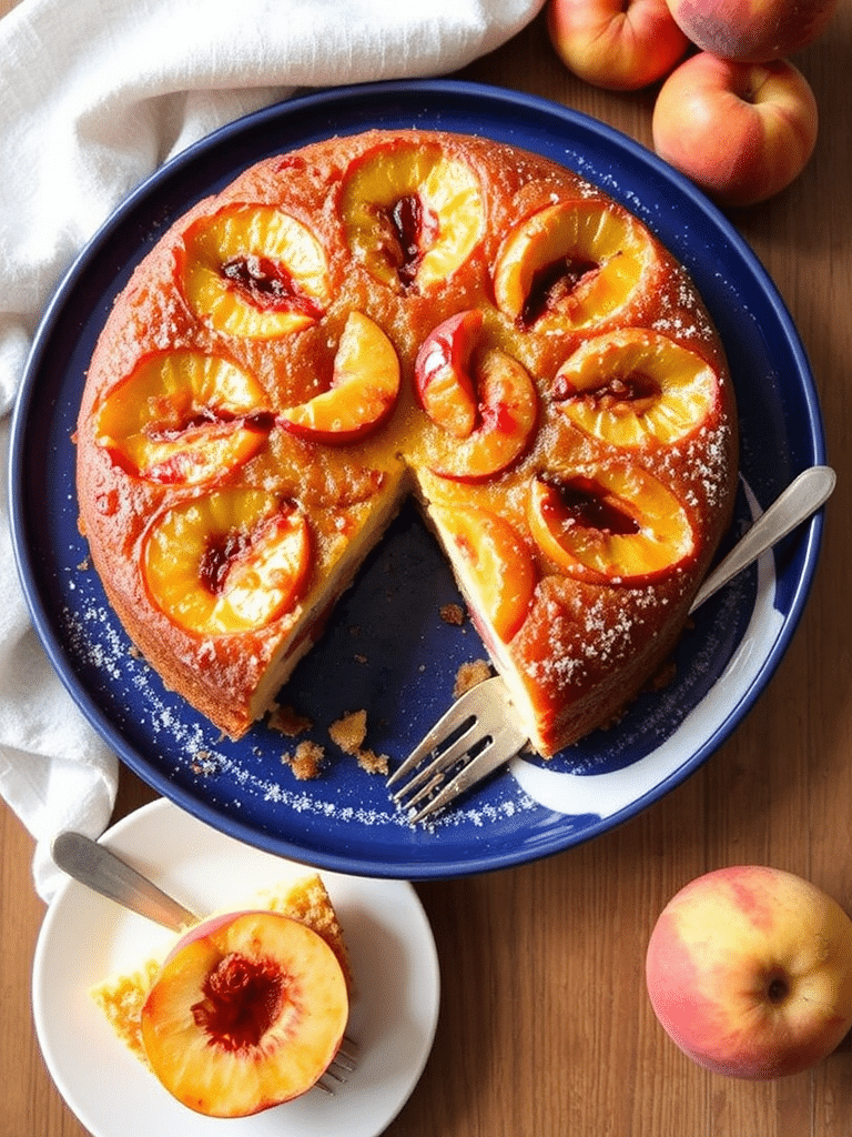 Perfect Peach Upside Down Cake Recipe Guide