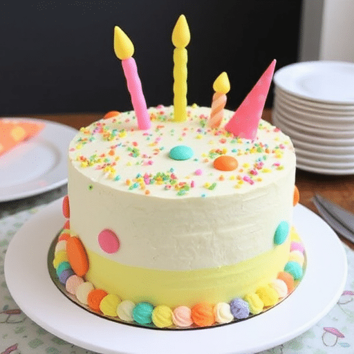 Whimsical Kids Party Cake Recipe Fun and Easy Baking Ideas